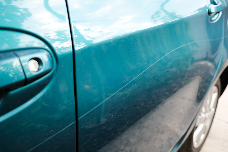 Types of car bodywork scratches